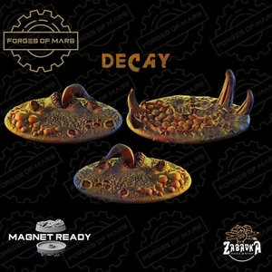 Bases - Gardens of Decay - Oval 60x35mm (x3) - Bild 1 von 1