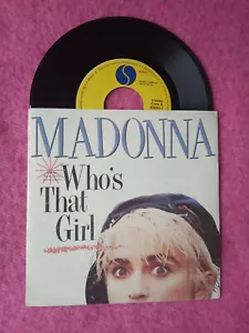 7" MADONNA - Who's that girl - 928 341-7 - SINGLE SPAIN press (VG++/G) - Foto 1 di 1