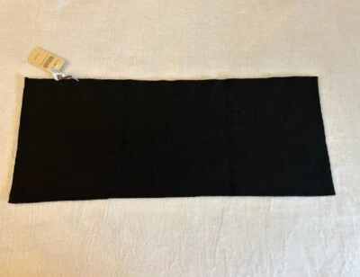 COLDWATER CREEK NUEVO CON ETIQUETAS ($39.95) Bufanda infinita de lúrex brillante negra para mujer Foto 1 de 4