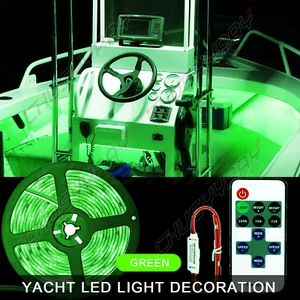 Green LED Light Night Fishing 300LED Strip UV Ultraviolet boat bass fishing 12v - Picture 1 of 12