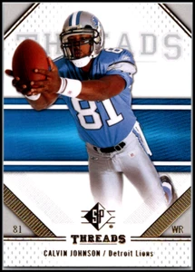 2009 UD SP Threads  HOF #15 Calvin Johnson FREE SHIPPING! - Picture 1 of 2