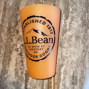 LLBean Silipint: Bicchiere in silicone arancione - Foto 1 di 5