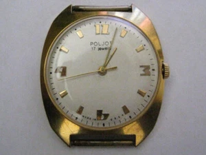 Reloj Pulsera Vintage Poljot Trabajadores Mecánicos AU 20 XV Congreso URSS Sindicatos - Imagen 1 de 6