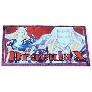 Sony Konami PS1 Castlevania Symphony of the Night Dracula X Memory Card Sticker - Picture 1 of 1