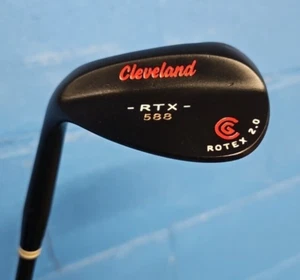 CLEVELAND CUSTOM BLACK NITRIDE 60° LOB WEDGE SPINE ALIGNED BLACK S300 LH - Picture 1 of 5
