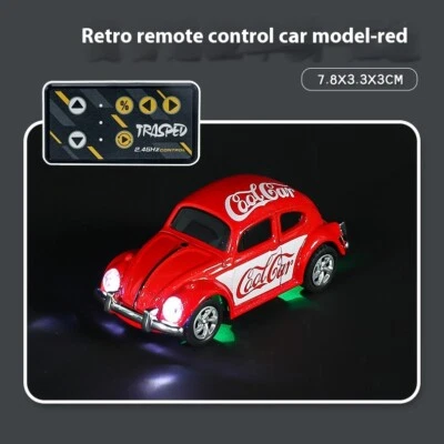 Wireless Mini Beetle Alloy Remote Control Car Small Remote Control Model Car Toy - Image 1 of 4