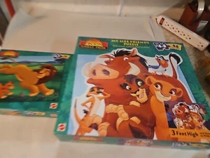 2 X 1998 Lion King Simba's Pride Puzzles 41778 & 41795 Sealed New - Picture 1 of 9