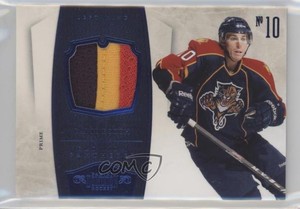 2010-11 Panini Dominion Jerseys Nameplate Prime /25 David Booth #42