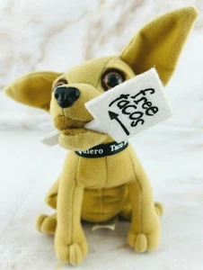 Peluche Taco Bell Chihuahua Free Tacos Applause - Imagen 1 de 5