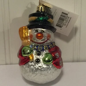 Christopher Radko Charlie McBroom Glas Ornament Besen Weihnachten Polen 2001 - Bild 1 von 8