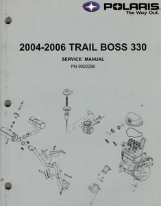 Genuine Polaris Dealer/Owner's Service/Repair Manual 2004-2006 Trail Boss 330 - Picture 1 of 2