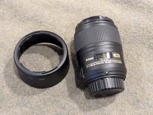 Nikon 60mm f2.8 micro-nikkor AF-S G ED N - AS IS (Manual Focus Only) - Picture 1 of 9