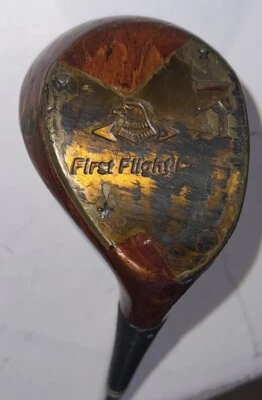 First Flight Fairway 5-Wood Steel Shaft Mens 40” Right-Handed Vintage Golf Club - Image 1 of 4