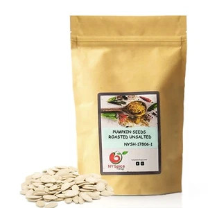 Pumpkin Seeds Roasted & Unsalted in Shell Premium Quality - Picture 1 of 9