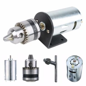 A12-36V Mini Handbohrmaschine Bohrmaschine Handbohrer Bohrfutter mit 555 Motor - Bild 1 von 2