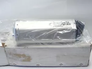 Lextek S41L Exhaust Silencer Left Side Stainless w/ Carbonfiber Tip 02-04 Suzuki - Foto 1 di 4
