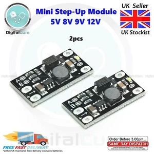Mini Boost Step-Up Spannung Netzteil 5V 8V 9V 12V Dc Einstellbar - RC Radio - Bild 1 von 7