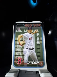 2024 Topps Series 1 Chris Murphy Rookie #73 Red Sox - Picture 1 of 2