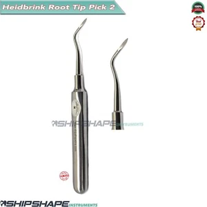 Dental Heidbrink Elevators Left | Root Tip | Surgical Extraction Surgical Tool - Picture 1 of 7