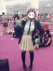 Danganronpa Chiaki Nanami Cosplay Costume Clothes with backpack Bag F008 - Picture 1 of 9