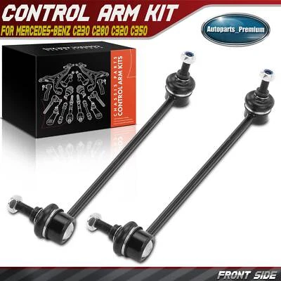 2pcs Front Side Stabilizer Bar Link for Mercedes-Benz C230 C280 C320 C350 CLK320 - Image 1 of 4