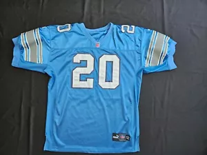 Vintage Puma Authentic NFL Detroit Lions Barry Sanders Jersey Size 52 Sewn - Picture 1 of 7