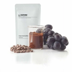 Tabletas de 6000 mg de semilla de uva: extracto de alta resistencia antioxidante - Imagen 1 de 10