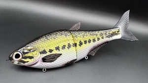 HINKLE SHAD CLONE BABY BASS SWIMBAIT CUSTOM PAINTED -EBAY'S #1 HINK STYLE SELLER - Picture 1 of 4