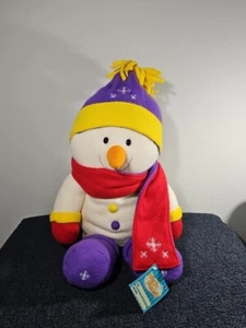 NEU MIT ETIKETT 2000 Zany Brainy Zack Frost Schneemann Weihnachten Plüsch Jumbo groß 26 Zoll - Bild 1 von 7
