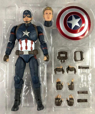 New SHF CAPTAIN AMERICA STEVE ROGERS Captain America Civil War - Image 1 of 4