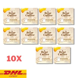 10x Bear Cuffee Coffee Scrub Soap Natural Honey Brightening Skin Face Body 60 g - Picture 1 of 12