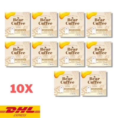 10x Bear Cuffee Coffee Scrub Soap Natural Honey Brightening Skin Face Body 60 g - Image 1 of 4