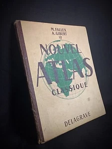 Nouvelle Atlas classique Delagrave M.Fallex et A.Gilbert. - Picture 1 of 7