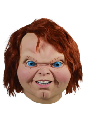 Halloween Child's Play 2 - Evil Chucky Latex Deluxe Mask Trick or Treat Studios - Image 1 of 4