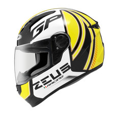 ZEUS ZS-811 BLACK/AL2 YELLOW FULL FACE HELMET 