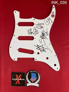 Ice Nine Kills full band signed guitar pickguard Spencer Charnas Beckett COA - Picture 1 of 12