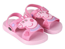 Peppa Pig Sandals For Girls Kids Peppa Summer Sliders EVa Waterproof Beach Shoes