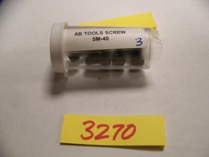 AB TOOLS SM-40, SCREW, LOT OF 6 EA (ITEM #3270) - Picture 1 of 2