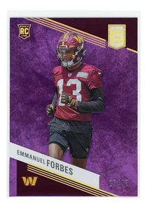 2023 Elite Purple #139 Emmanuel Forbes /49! *PWE* - Picture 1 of 2