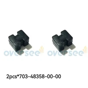 2x 703-48358-00 Rubber Anchor CABLE 2 Protect For Yamaha Outboard Remote Control - Picture 1 of 3