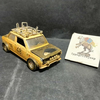 Modellino Polistil Fiat 128 Rally Safari scala 1:25 da restaurare rara - Immagine 1 di 4