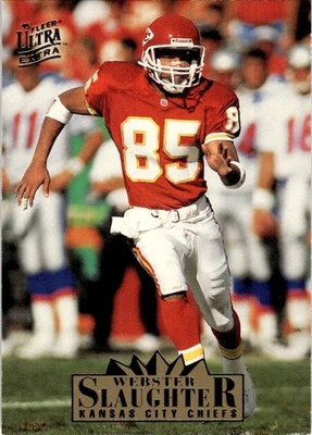 1995 Fleer Skybox NFL Football Card Webster Slaughter Kansas City Chiefs #379 - Image 1 of 2
