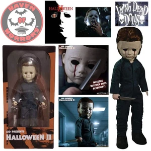 Halloween II (1981): Muñeca Michael Myers 10 1/2 pulgadas Living Dead - Imagen 1 de 1