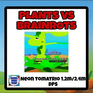 🔥407K DMG NEON TOMATRIO🔥ROBLOX PLANTS VS BRAINROT🔥 - Bild 1 von 1