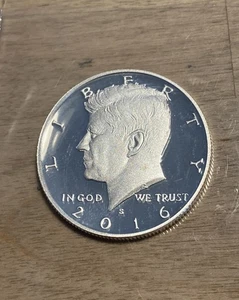 2016 S Kennedy Half Dollar Choice Proof Silber 50c Münze - Bild 1 von 3