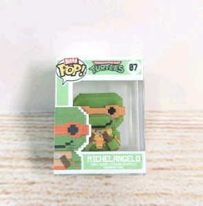 Teenage Mutant Ninja Turtles Bitty Pop MICHELANGELO 8-Bit #07 Very Good As Shown - Picture 1 of 7