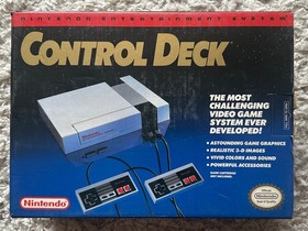 Nintendo NES Control Deck System Console - CIB - Pins Have Been Cleaned!