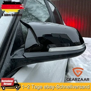 2x Spiegelkappen L+R Für BMW 1 2 3 4er F20 F21 F22 220d F36 F33 F83 420D Glänz - Afbeelding 1 van 23