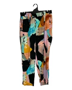 New GORMAN Women's Black Pants Size 16 - Mindful Friends Tapered Leg Design - Picture 1 of 5