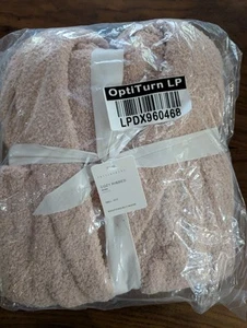 POTTERY BARN Cozy Ribbed Robe-Blush-Small-NWT - Picture 1 of 3